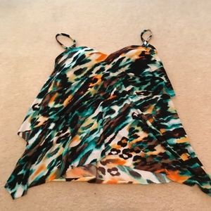 Animal Print Tankini